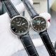 Replica Longines Blue Dial Two Tone Brown Leather Strap Couple Watch (2)_th.jpg